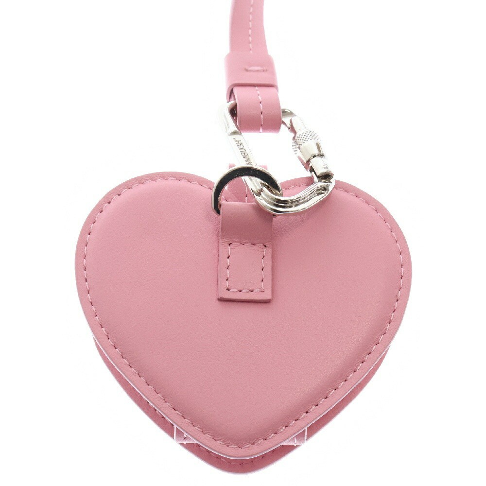Ambush Umbush Airpods Case Heart Leather Air Poppo Pink Used Ambush Umbush Airpods Case Heart Leather Air Poppo Pink Used