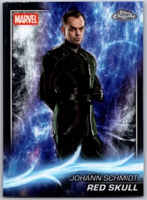 2025 Topps Chrome Marvel Studios Red Skull Johann Schmidt Base
