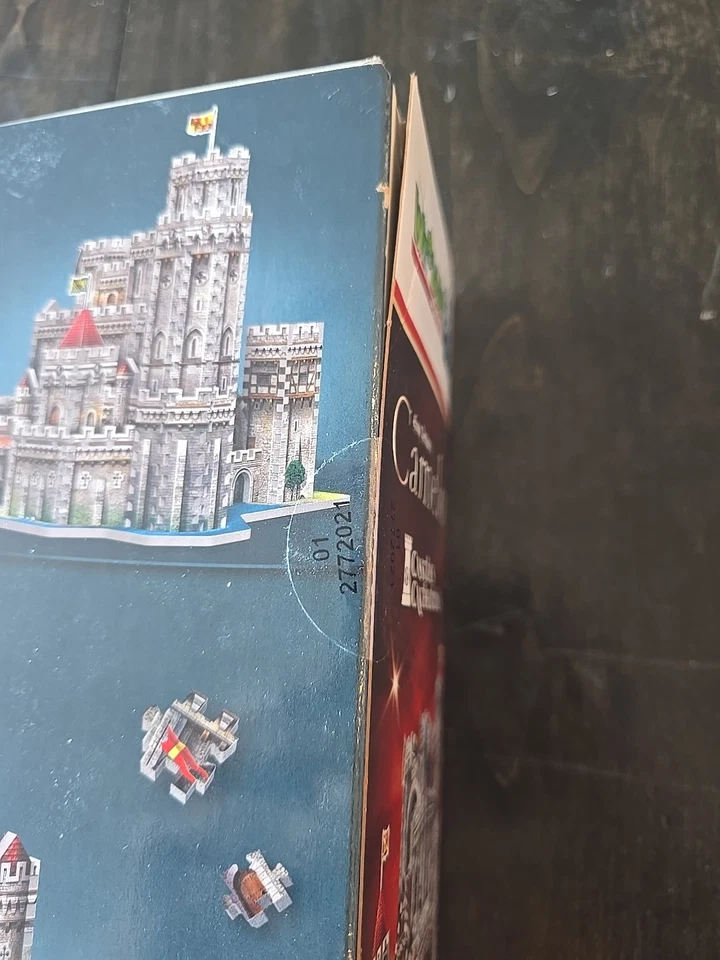 Wrebbit Puzz 3D King Arthur’s Camelot 865 Pieces NIB Free Ship Building Learning - Image 4 of 4