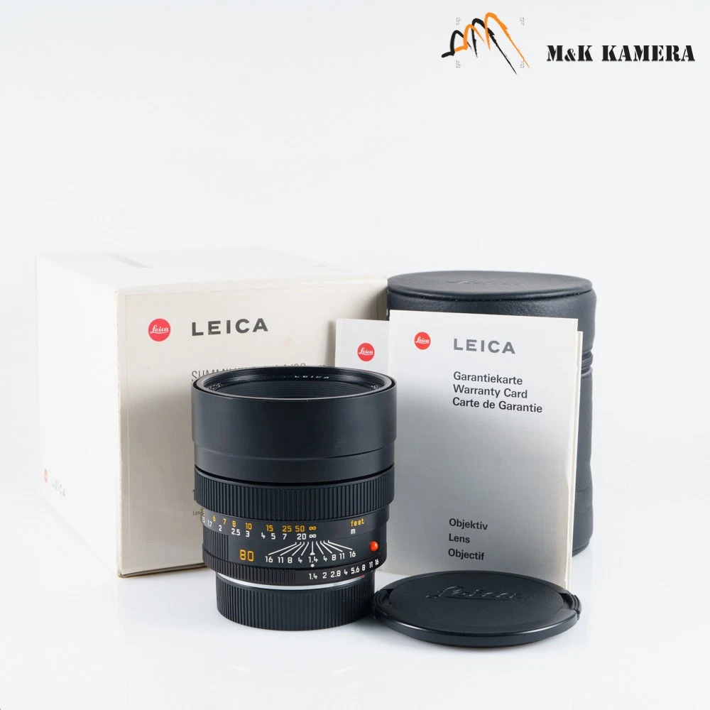 Leica SUMMILUX-R 80mm Focal f/1.4 Camera Lenses for sale - eBay