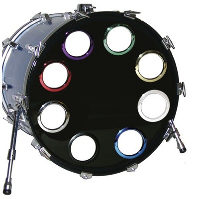BASS DRUM O´S BD-Fell Verstärkungsring 4'' White, HW4