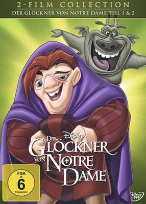 Glöckner von Notre Dame  1&2 (DVD) D.C. Disney Classics, Doppelpack, Slipcase -
