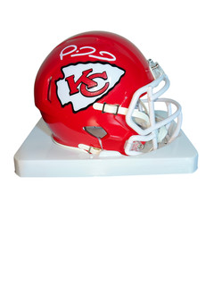 Patrick Mahomes Signed Autographed Mini Helmet Beckett COA