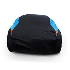 Waterproof Car Cover All Weather Snowproof Fit Sedan Length 186- 193 Inch Blue