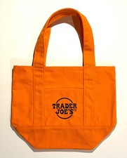 Trader Joe's Mini Canvas Tote, No longer selling in stores, MINT and ships FREE