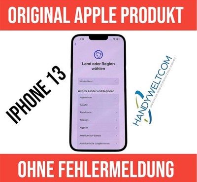  w.NEU 100%Original Apple iPhone 13 Display Pulled LCD OLED Bildschirm Screen 