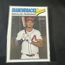 2026 Topps Heritage Rookies Short Print SP Geraldo Perdomo #216 Diamondbacks