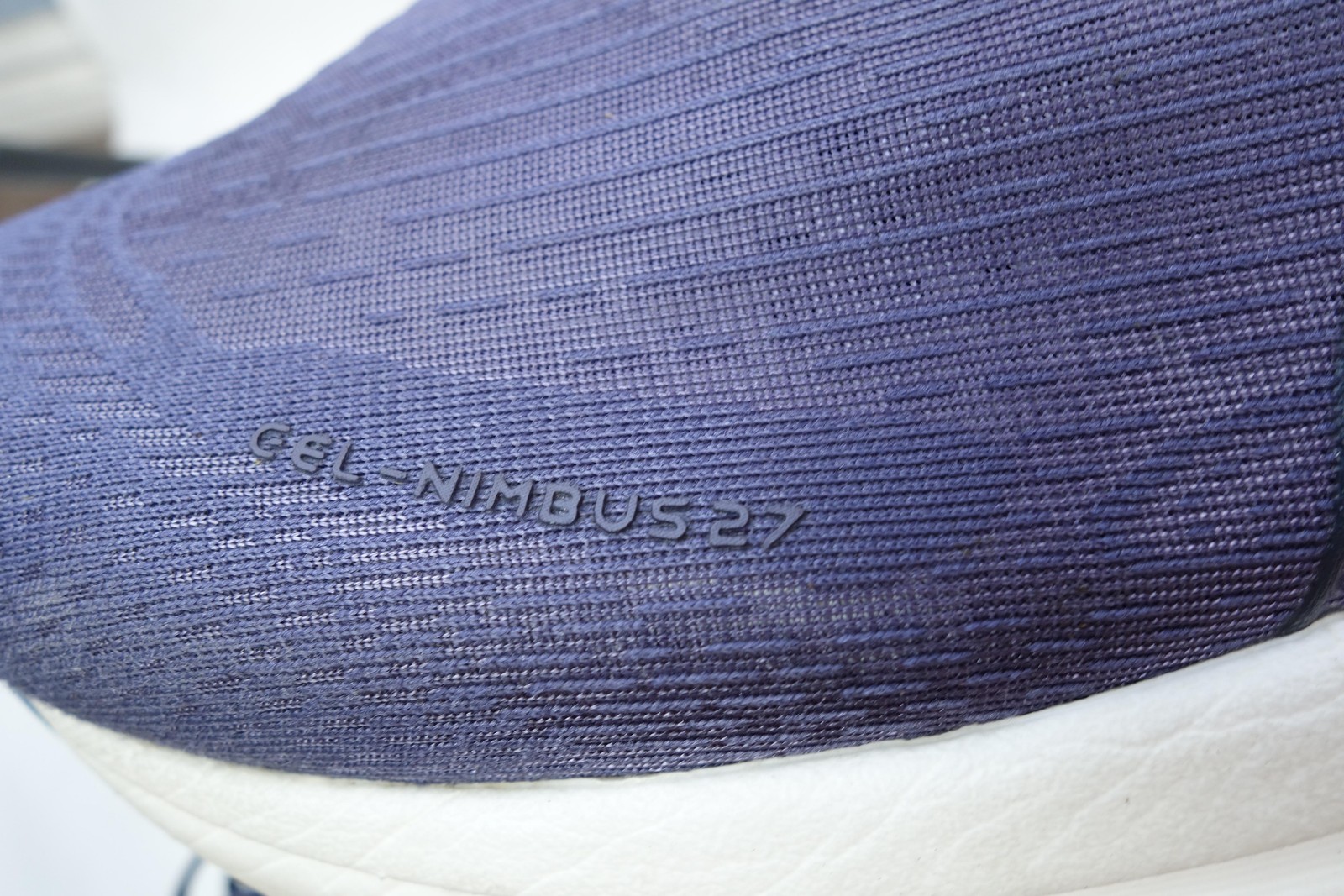 ASICS GEL-Nimbus 27 Shoes Mens Size 11 Blue Road Running Sneakers 1011B958 thumbnail 7