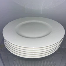 Villeroy & Boch Royal White Premium Set of 6 Fine Bone Porcelain Plates  Holiday