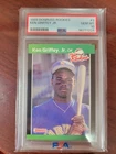 1989 Donruss The Rookies #3 Ken Griffey Jr RC PSA 10 HOF Mariners