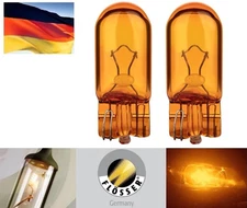 Flosser 194NA 194A WY5W 5W Two Bulbs Front Side Marker Light Replacement Stock