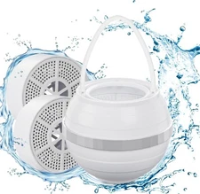 Bath Ball Filter Bathtub Water Filter, 10-Stages Bath Filter for Tub, Bathtub