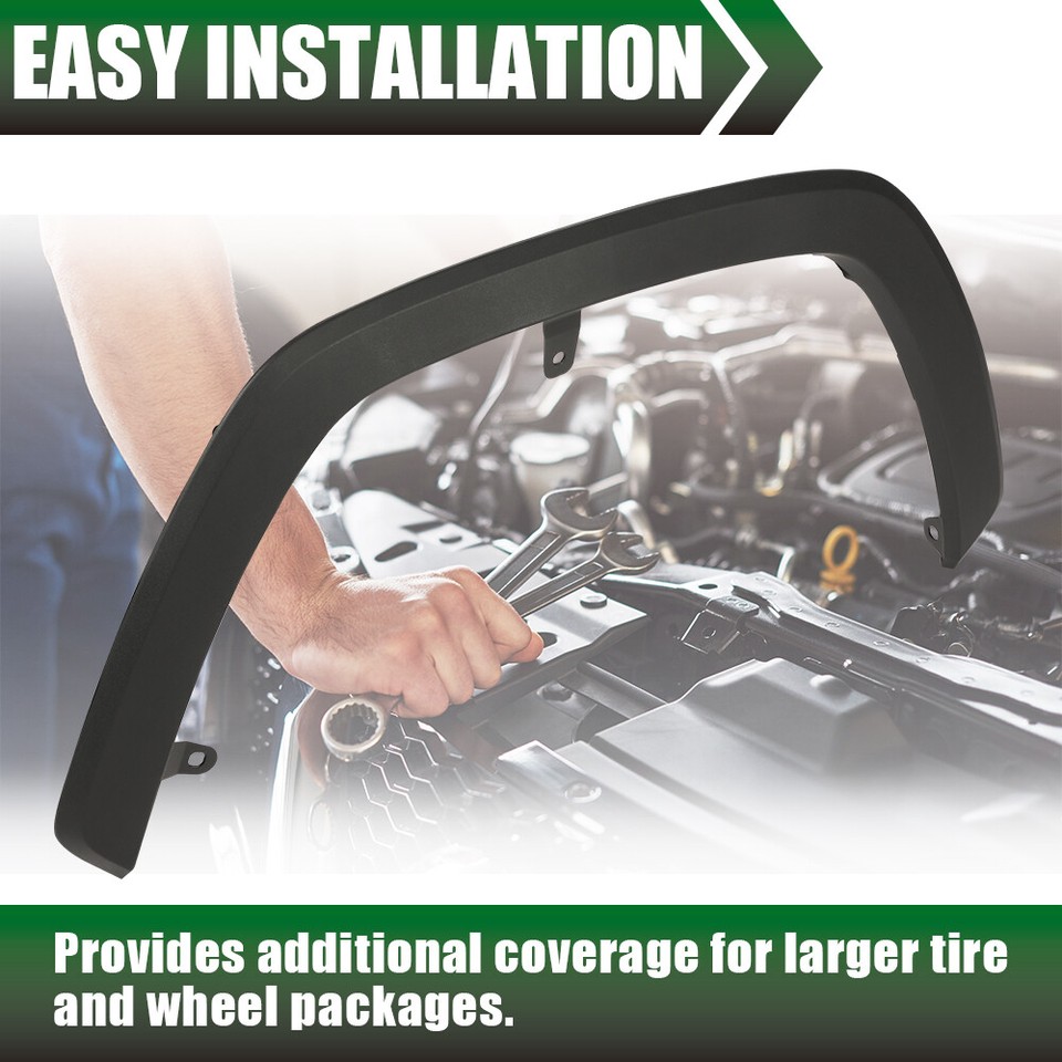 Symway Wheel Opening Fender Flare Molding Trim Rear Driver