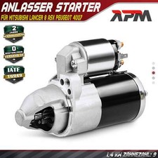 Motorino Avviamento Starter 1.4 KW per Mitsubishi Lancer 8 ASX 1.8 2.0 PEUGEOT 4007 2.4 16V