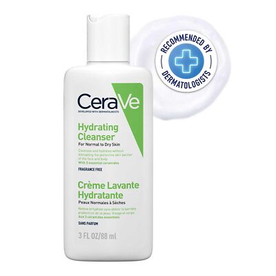 CeraVe Hydrating Cleanser For Normal To Dry Skin (90ml)