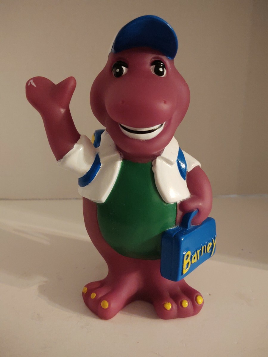 Vintage 90s Barney The Purple Dinosaur Bank Toy 1992 | eBay