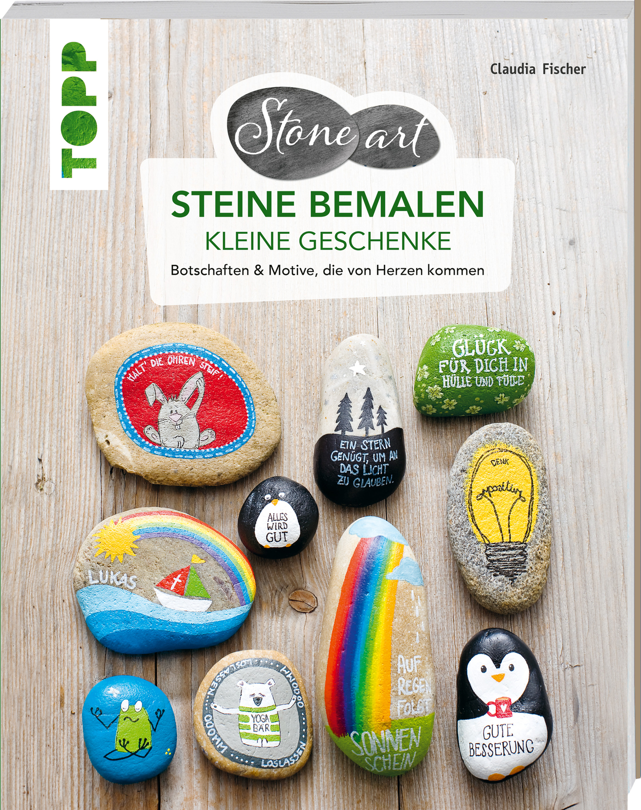 Thumbnail - Claudia Fischer / Stoneart: Steine Bemalen - Kleine Geschenke