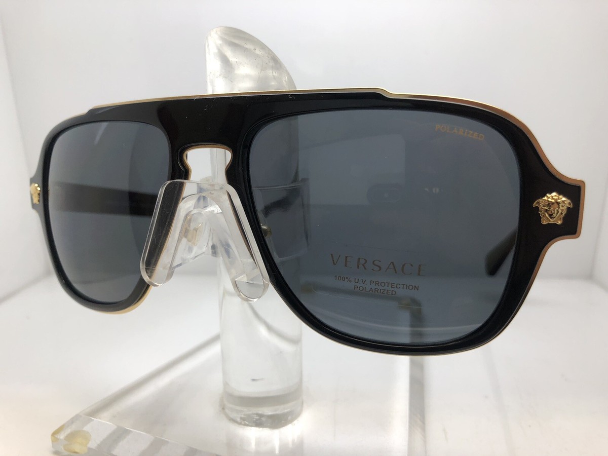 Authentic VERSACE SUNGLASSES VE2199 MEDUSA CHARM 1002/81 
