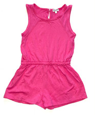 Splendid girls tank romper with button closure 4/5