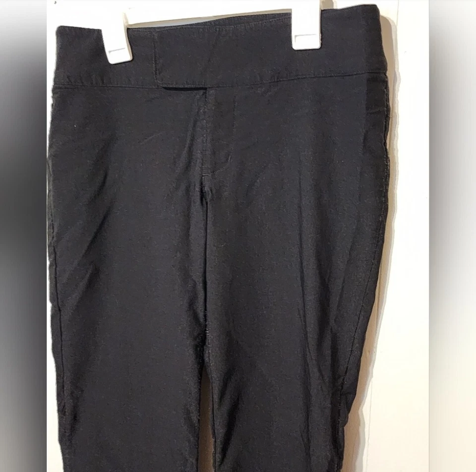 Pantalones para mujer Periscope PS-3983 talla 5 chinos acampanados cadera negros sin bolsillos A941 Foto 2 de 4