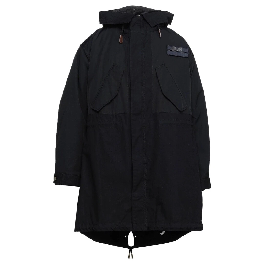 Diesel parka coat cheap