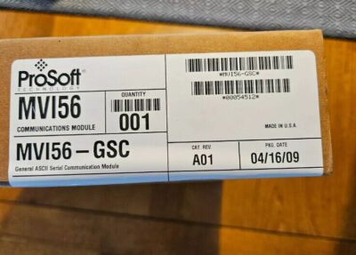 New Factory Sealed FACTORY SEALED PROSOFT MVI56-GSC Free Shipping MVI56GSC