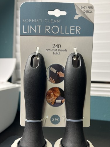 Roller lanugine SOFISTICA PULITO 240 fogli pretagliati facile sbucciatura 2 x adesivo NUOVO acquista ora - Foto 2 di 9