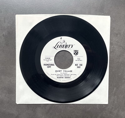 7'' Martin Denny - Quiet Village - US Liberty Promo