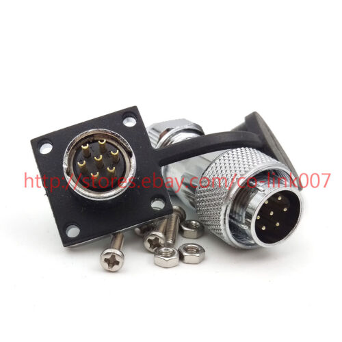 WS16, 7pin Waterproof Connectors Aviation Plug IP65 High Voltage Power Plug - Picture 3 of 6