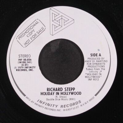 RICHARD STEPP: holiday in hollywood / same INFINITY 7