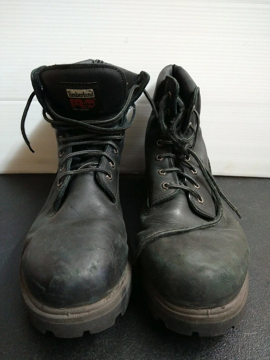 Men s Timberland Pro Therm 26036 Black High top Waterproof Work Boots Size 15 M