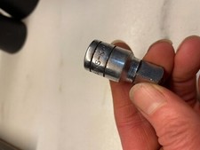 S K VINTAGE 45159 3/8  DRIVE STUBBY SOCKET EXTENSION 1.5  LONG