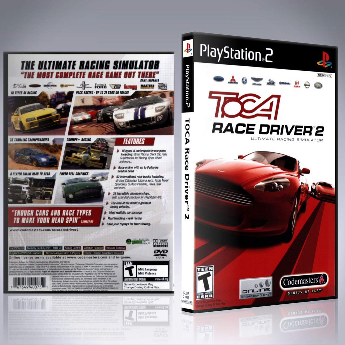 【中古】 XBソフト 北米版 TOCA RACE DRIBER 2 Amazon.com: Toca Race Driver 2 Ultimate Racing Simulator