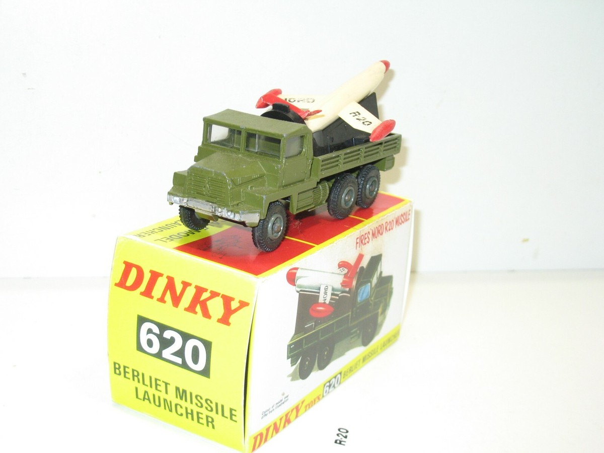ミニカー DINKY No.34 B BERLIET GAK Dinky Toys English Berliet Gazelle Missile Origin North R20