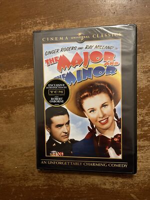 Billy Wilder THE MAJOR AND THE MINOR *new/sealed* Universal Classics release