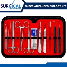 30 Pcs Advanced Biology Lab Anatomy Medical Student Dissecting Kit Set German Gr