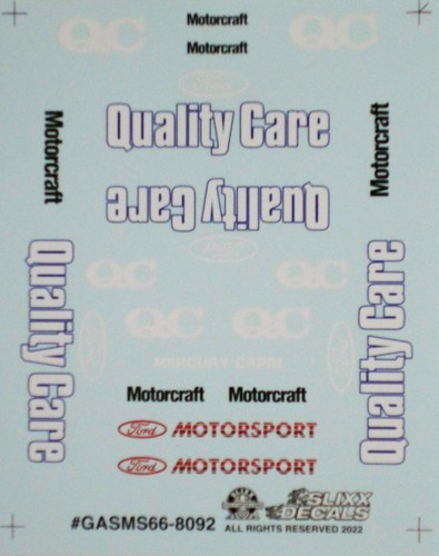 WATERSLIDE DECAL #66 GASSER MINI SHEET - SLIXX - 1/24-1/25 - Foto 10