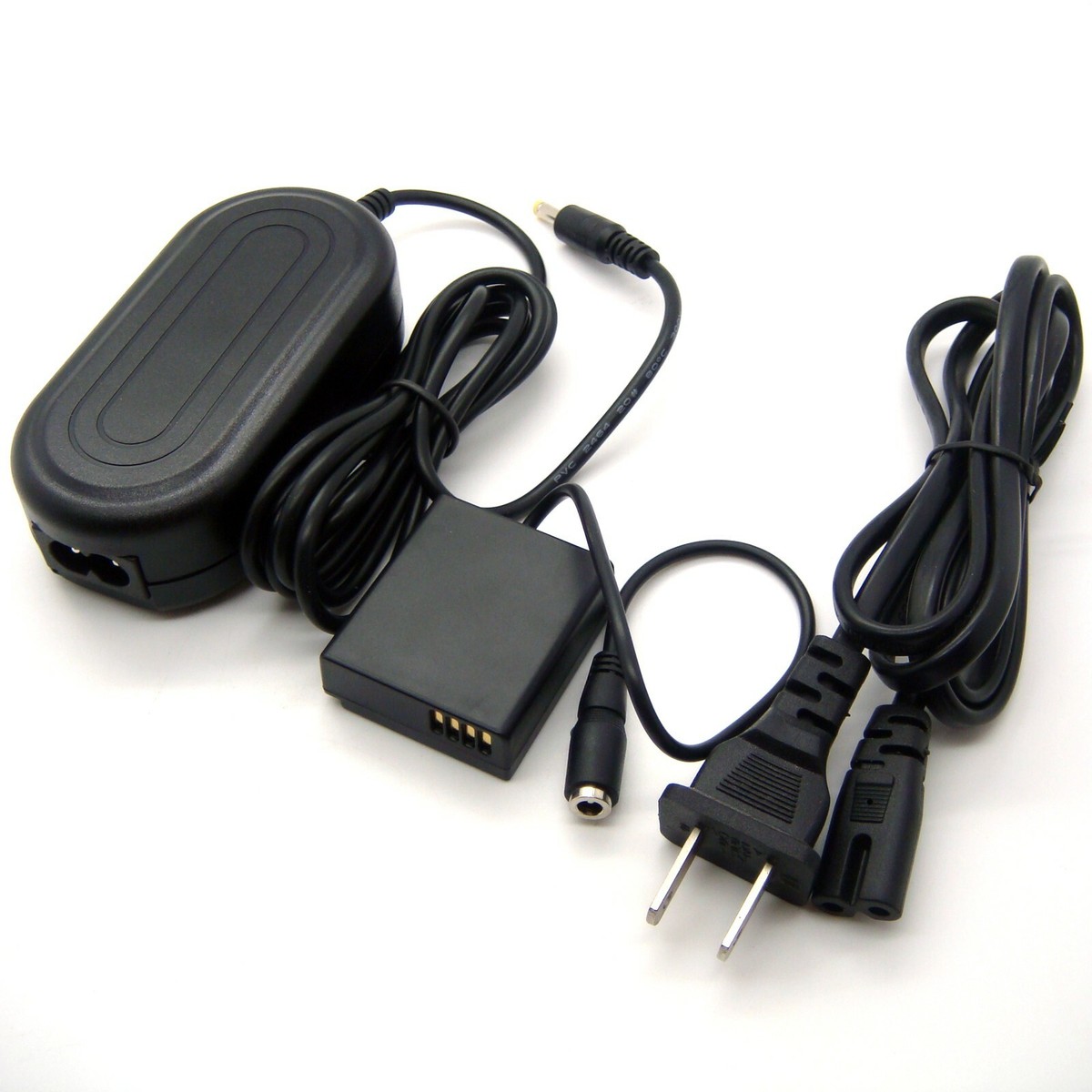 AC Power Adapter For Panasonic Lumix DC-ZS200 DC-TZ90 DC-GX9 DC