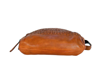 VILENCA Holland Emilia $711 Intrecciato Woven Leather 