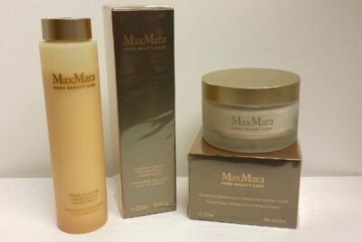 MaxMara Set Of Firming Body Cream & Body Wash Extremely Rare Item Great Item NIP