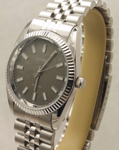 SEKONDA 2519 Ladies Grey Dial Stainless Steel Bracelet Watch RRP £69.99 - Picture 2 of 5