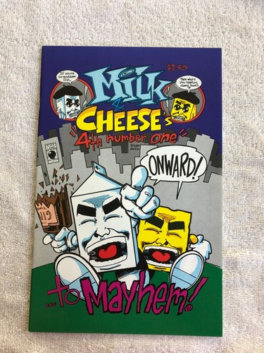Milk and Cheese #4 (Mar 1991, Slave Labor) 2nd Printing VF+ 8.5