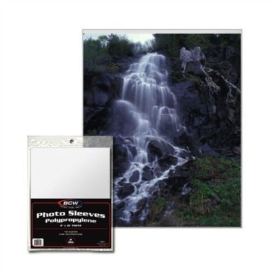 NEW 500 PK BCW 8 x 10 Photo  Poly Soft Sleeves Holders