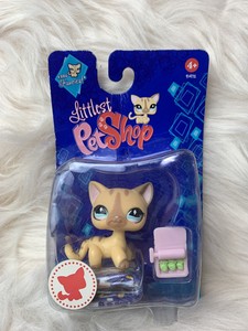 Littlest Pet Shop LPS Single Fanciest Short Hair 886 Rare Retired NIB