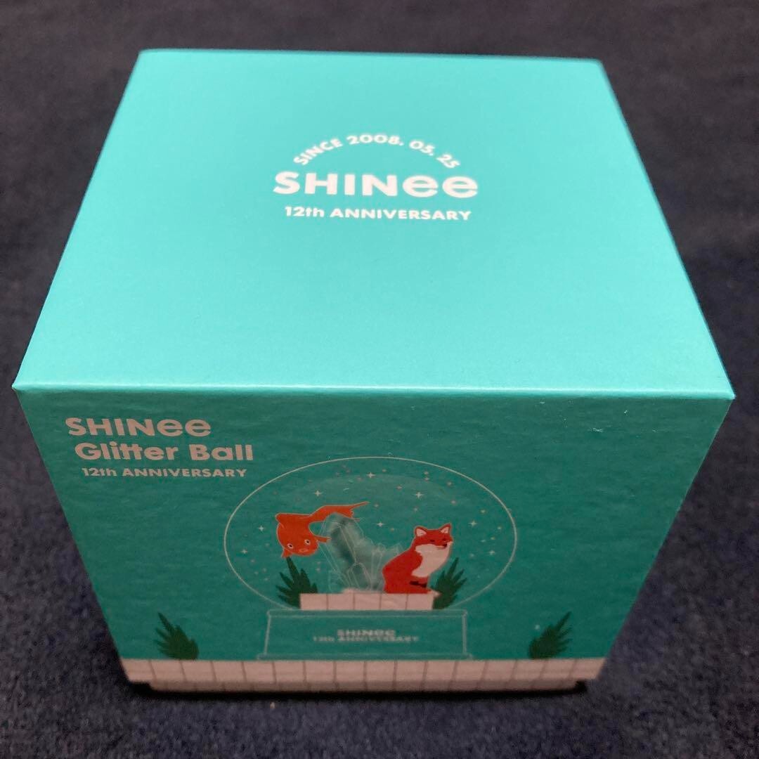 SHINee 12th Anniversary☆スノードーム SHINee Glitter Ball Snow Globe 12th Anniversary Since 2008.5