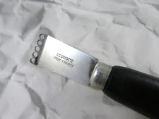 Vintage Citrus Zester Econome INOX France Black Plastic Handle