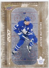 2023/24 UD..AUSTON MATTHEWS..200' X 85'..GOLD..SP..CARD # DM-65..MAPLE LEAFS
