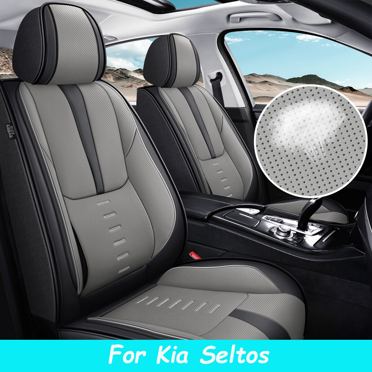 Seat Covers For Kia Soul Front Row Car 2-Seat Covers For Kia