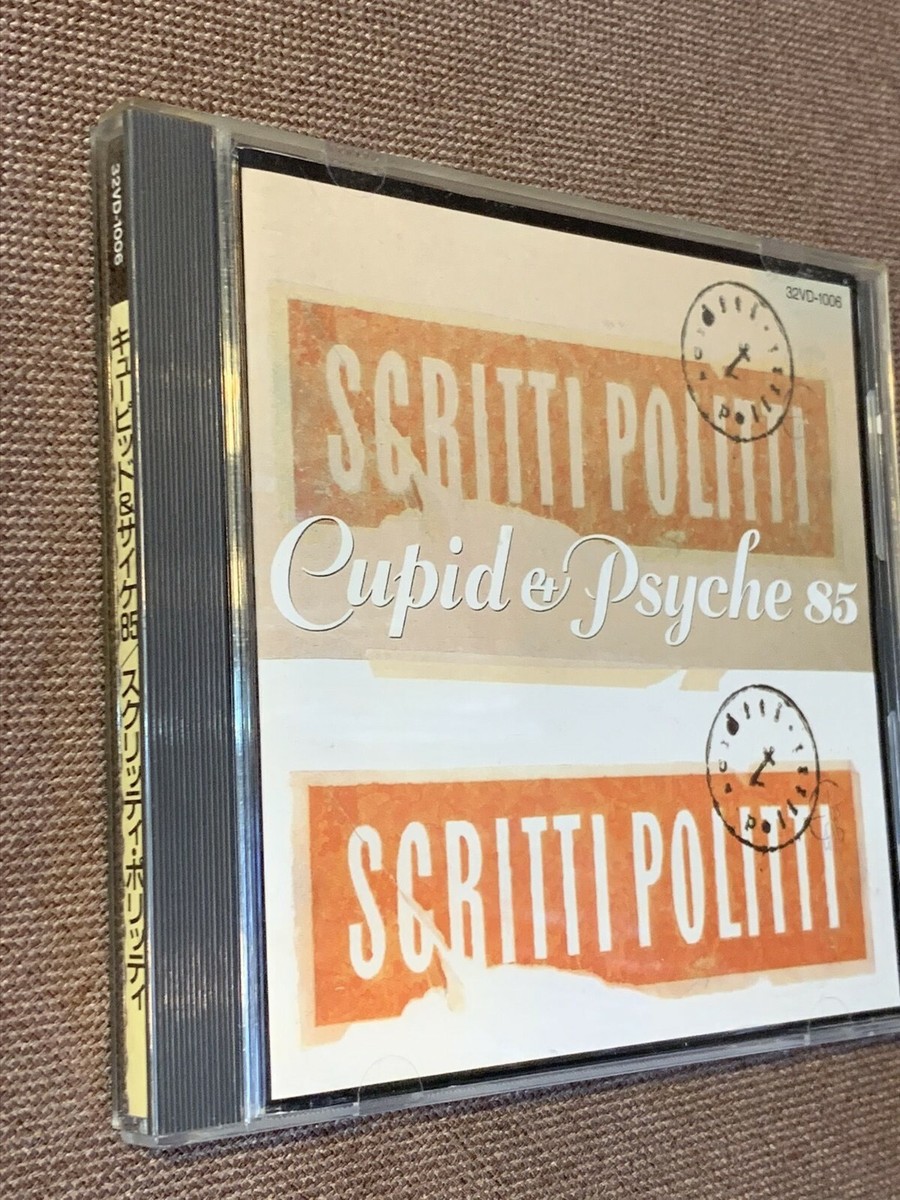 SCRITTI POLITTI Cupid &Psyche 85 JAPAN CD 32VD-1006 OBI + INSERT
