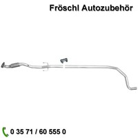 FüR Opel Corsa D 1.2I 16V 80PS 59KW Mittel Rohr Flexrohr Hosenrohr MSD K*